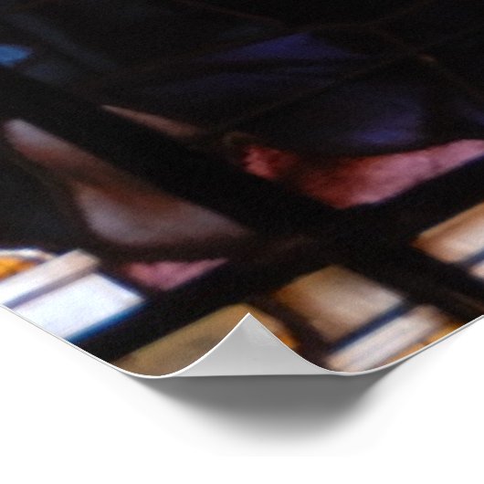 vensterglas poster (Hoek)