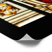 vensterglas poster (Hoek)