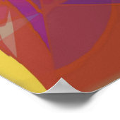 vensterglas poster (Hoek)