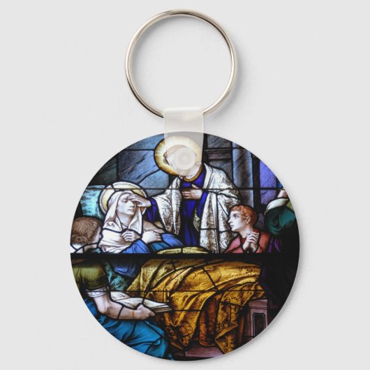 vensterglas sleutelhanger (Voorkant)