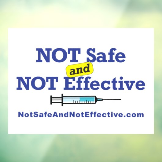 Vensterklemming - 11 x 8 inch raamsticker (Vel 3)