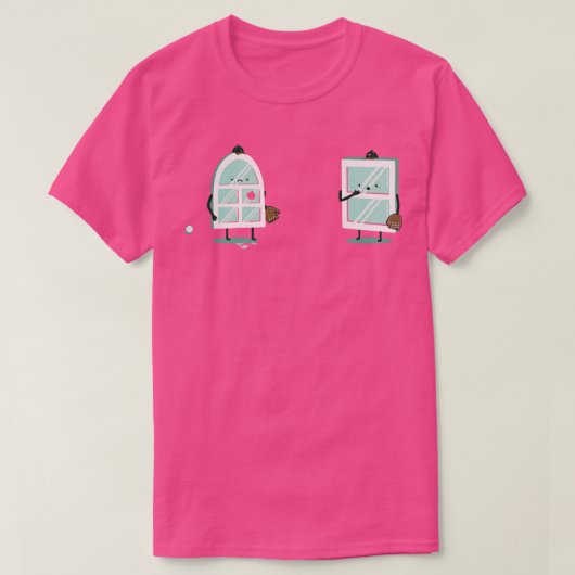 Vensterpijn T-shirt (Design voorkant)
