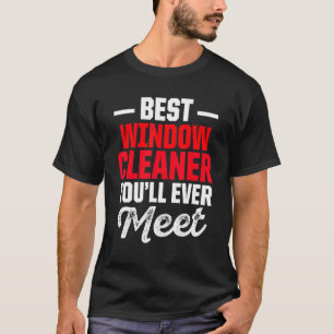 Vensterreiniger Beste reiniging T-shirt
