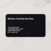 Vensterreinigingspremie Visitekaartje (Achterkant)