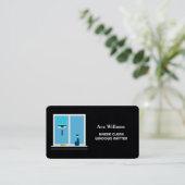 Vensterreinigingspremie Visitekaartje (Staand voorkant)