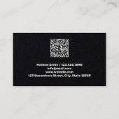 Vensterrolgordijnen QR-Visitekaartje Visitekaartje (Achterkant)