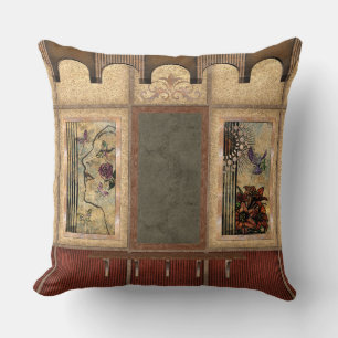 vensters van de decoratieve buis van de sol kussen