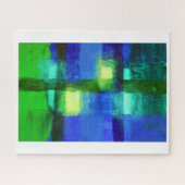 Vensters van Maderi - Abstracte Kunst Legpuzzel (Horizontaal)