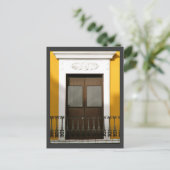 Vensters van Old San Juan, Puerto Rico Briefkaart (Staand voorkant)