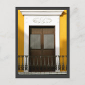 Vensters van Old San Juan, Puerto Rico Briefkaart (Voorkant)