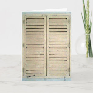 venstersluiter kaart