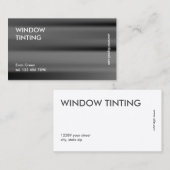 Venstertinten Visitekaartje (Voorkant / Achterkant)