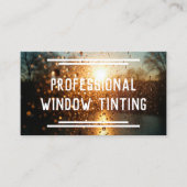 Venstertinten Visitekaartje (Voorkant)