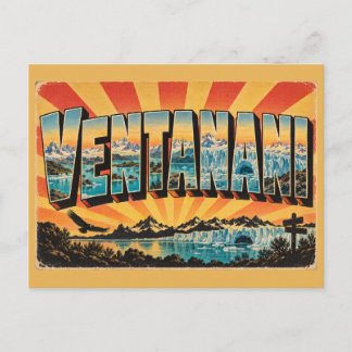 Ventanani Bolivia Gletsjermeer Turkoois Ijs Kunst Briefkaart