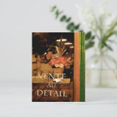 Vente au Detail Briefkaart (Staand voorkant)