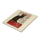 Vente Hôtel Drouot, Théophile-Alexandre Steinlen Tegeltje (Zijkant)