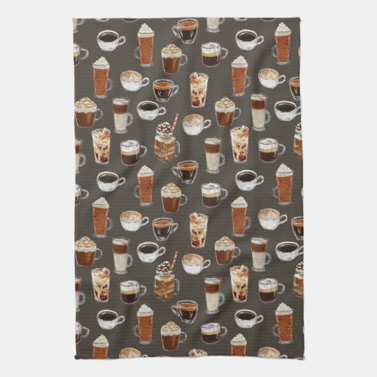 Venti Coffee Lover Kitchen Towel Theedoek (Verticaal)