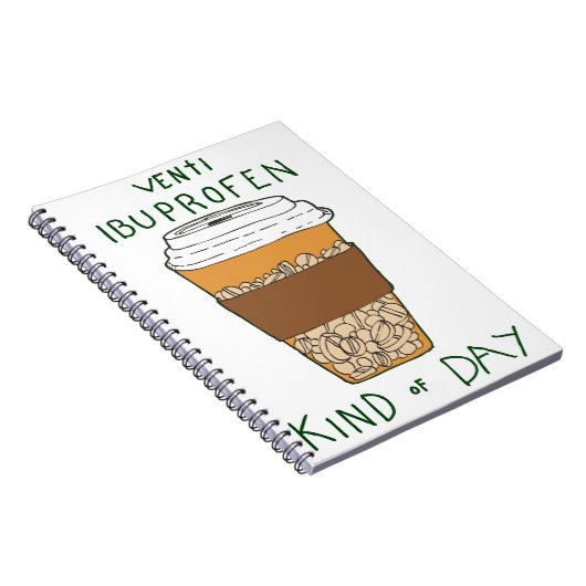 Venti Ibuprofen Kind of Day Notitieboek (Rechterzijde)