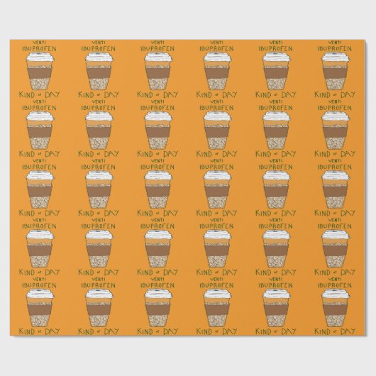 Venti Ibuprofen Soort Dag Cadeaupapier (Vlak)