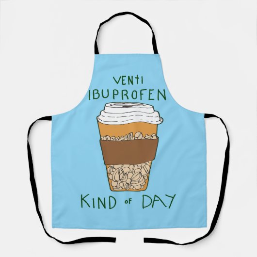 Venti Ibuprofen Soort Dag Schort (Voorkant)