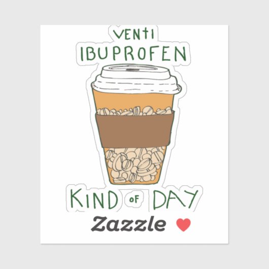 Venti Ibuprofen Soort Dag Sticker (Vel)