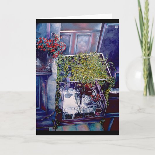 Ventian Afternoon wenskaart Kaart (Voorkant)