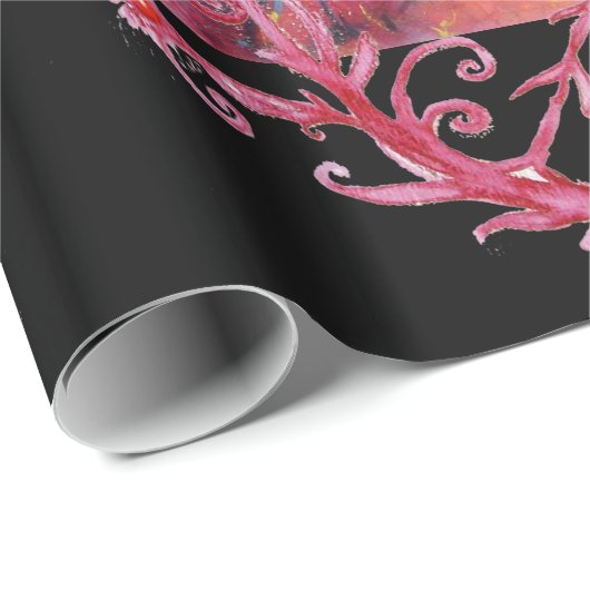 VENTIETISCHE MASQUERADE FEITEN/HARLEQUINE EN KOLUM CADEAUPAPIER (Rol Hoek)