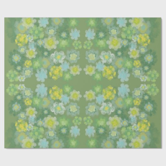 Ventilator Abstracte Waterverf van salty Cadeaupapier (Vlak)