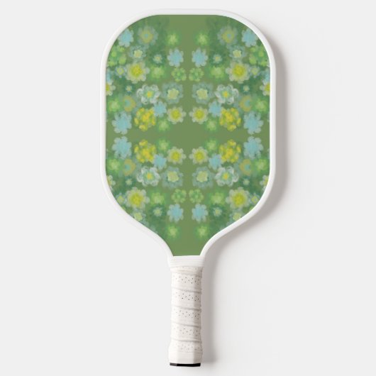 Ventilator Abstracte Waterverf van salty Pickleball Paddle (Achterkant)