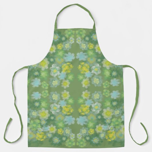 Ventilator Abstracte Waterverf van salty Schort (Voorkant)