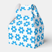 Ventilator - Blauwe Flores Bedankdoosjes (Achterkant)