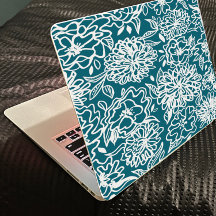 Ventilator Blauwgroen blauwe stickers voor laptop