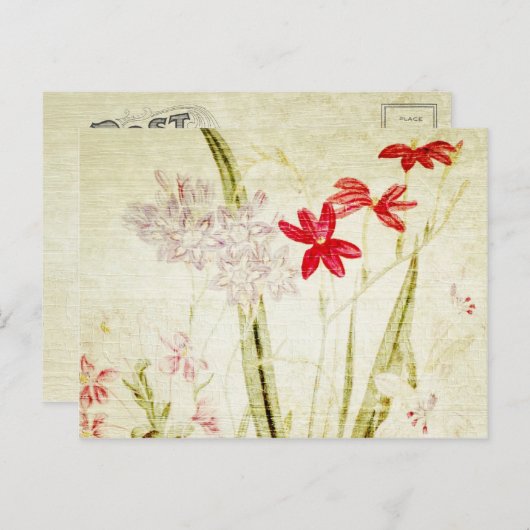  ventilator Bouquet 3 Briefkaart (Voorkant / Achterkant)