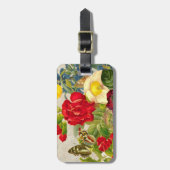  ventilator Bouquet met Butterflies Bagagelabel (Voorkant verticaal)