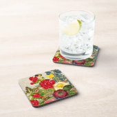  ventilator Bouquet met Butterflies Bier Onderzetter (Rechterzijde)