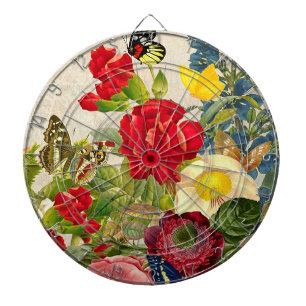 ventilator Bouquet met Butterflies Dartbord