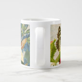  ventilator Bouquet met Butterflies Grote Koffiekop (Achterkant)