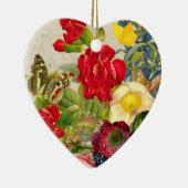 ventilator Bouquet met Butterflies Keramisch Ornament (Rechts)