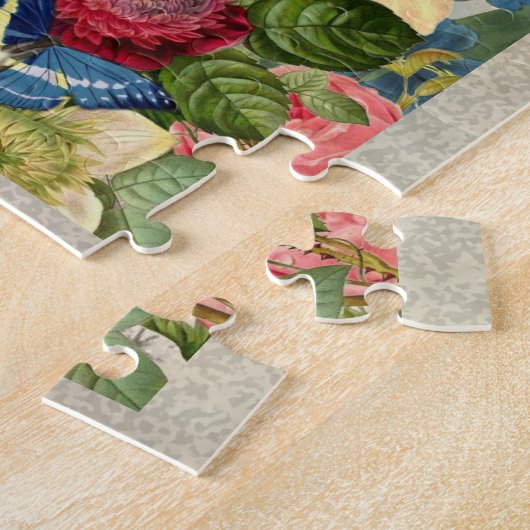  ventilator Bouquet met Butterflies Legpuzzel (Zijkant)