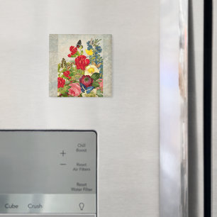  ventilator Bouquet met Butterflies Magneet