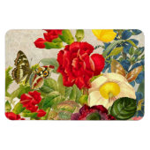  ventilator Bouquet met Butterflies Magneet (Horizontaal)