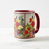 ventilator Bouquet met Butterflies Mok (Voorkant rechts)