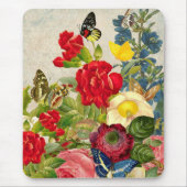  ventilator Bouquet met Butterflies Muismat (Voorkant)