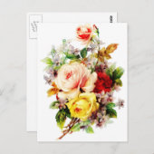  ventilator Bouquet voor U Briefkaart (Voorkant / Achterkant)