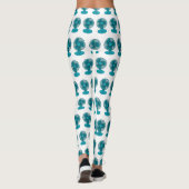 Ventilator cartoon illustratie leggings (Achterkant)