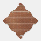 Ventilator doos met Brick Wall Bedankdoosjes (Uitgevouwen)
