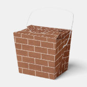 Ventilator doos met Brick Wall Bedankdoosjes (Voorkant Zijde)