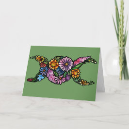 Ventilator driedubbele moonsymbool zonder blokje kaart