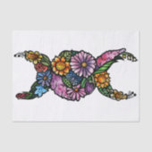 Ventilator driedubbele moonsymbool zonder blokje tissuepapier (Voorkant)