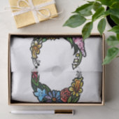 Ventilator driedubbele moonsymbool zonder blokje tissuepapier (Geschenk)